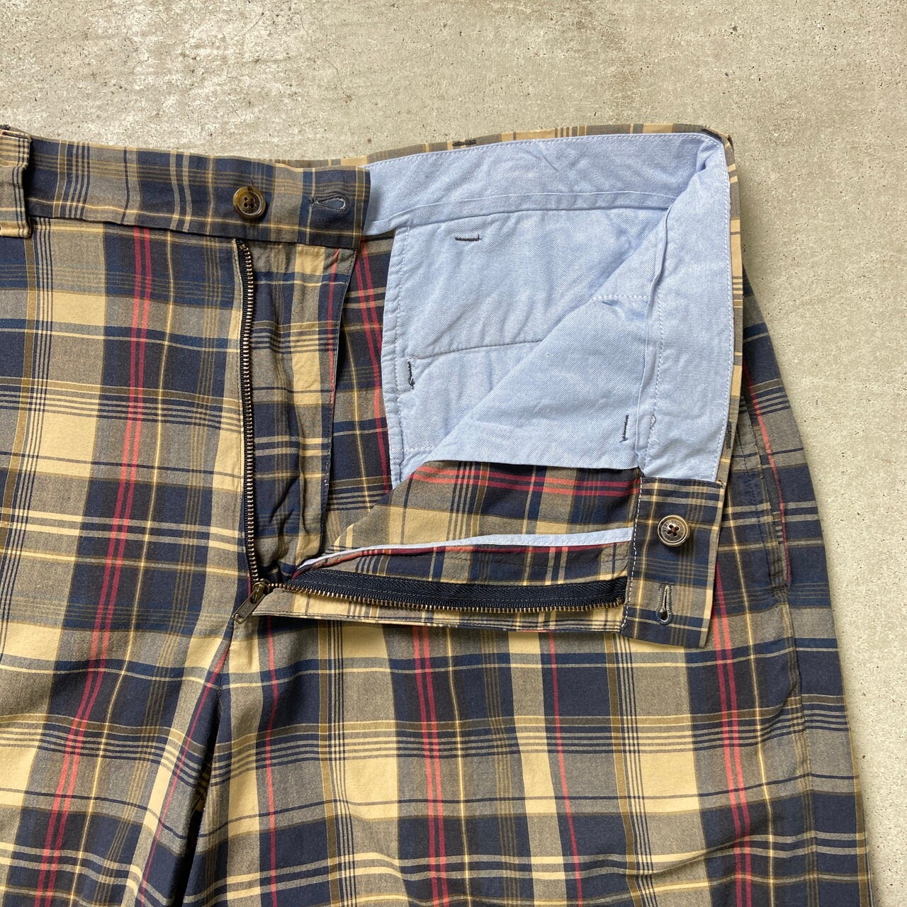 Brooks Brothers 346 ブルックスブラザーズ マドラスチェック チノ 