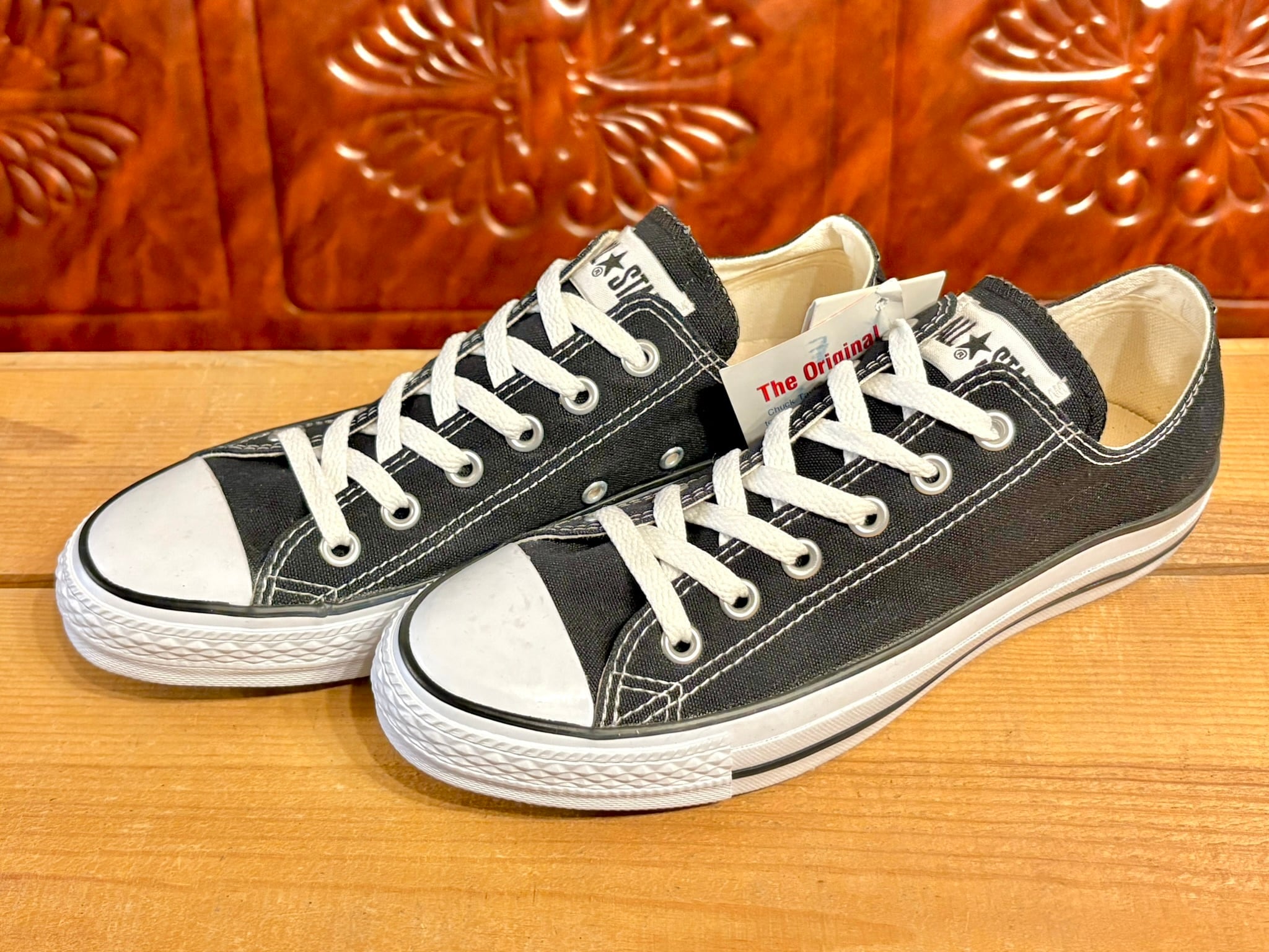 【新品未使用】USA製コンバースオールスター 25センチ converse（コンバース） ALL STAR（オールスター）6.5 25cm 黒 266