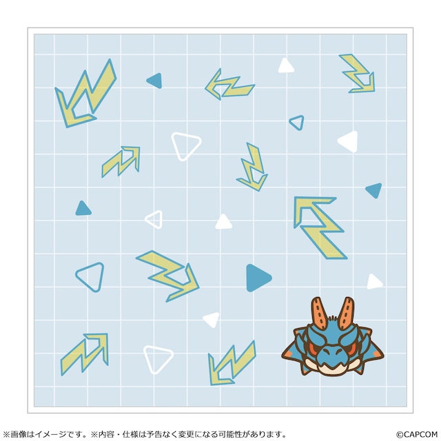 モンスターハンター モンでふぉ ハンドタオル ラギアクルス