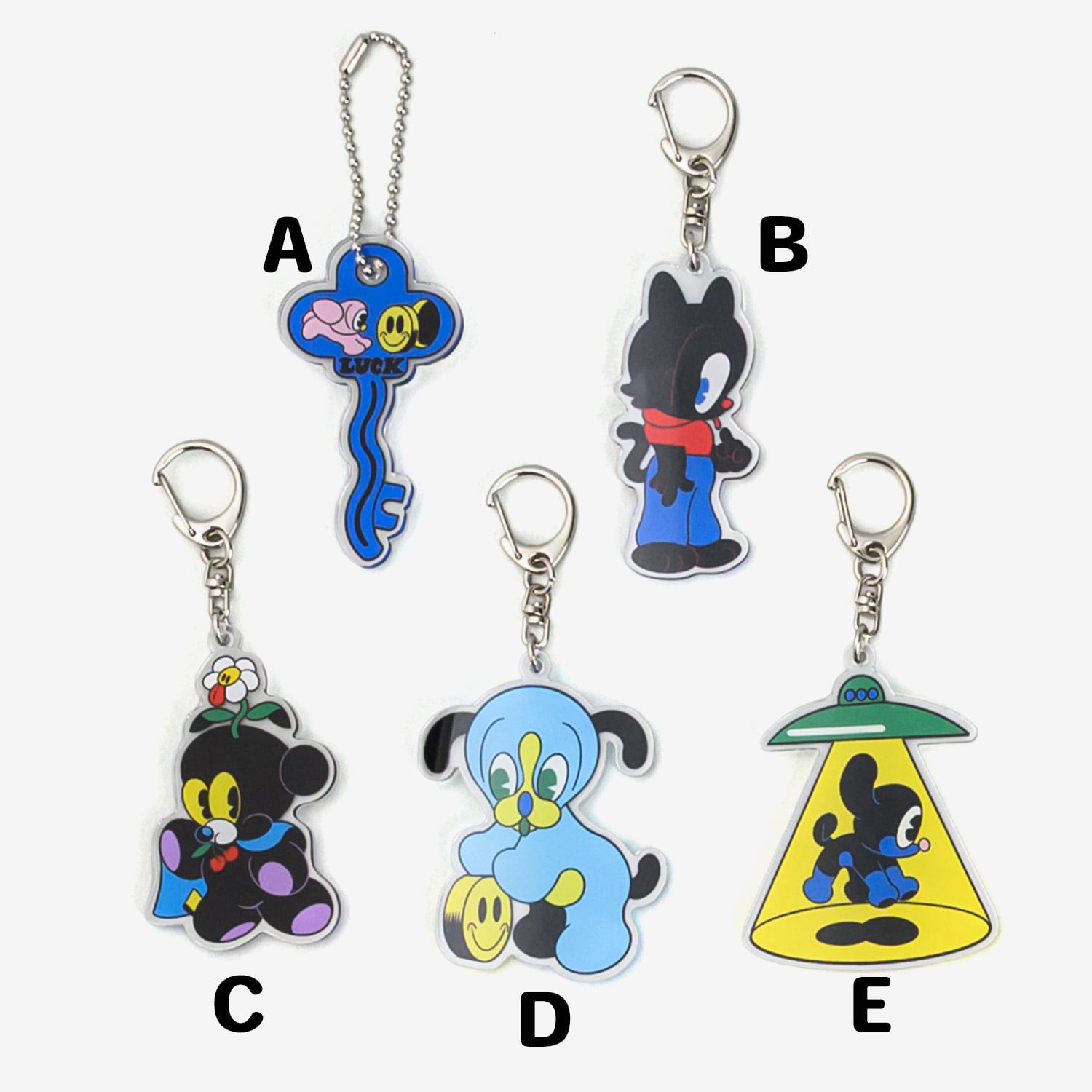 trampoline アクリルキーホルダー | TOKYO PiXEL. shop & gallery