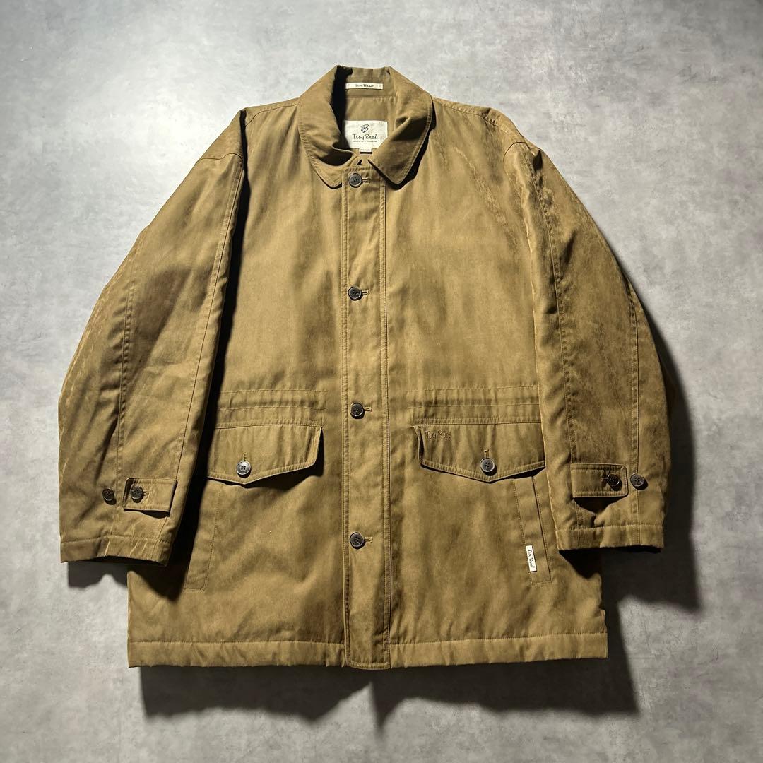 Troy Bone ヴィンテージ ハーフコート スエード調 ベージュジャケット