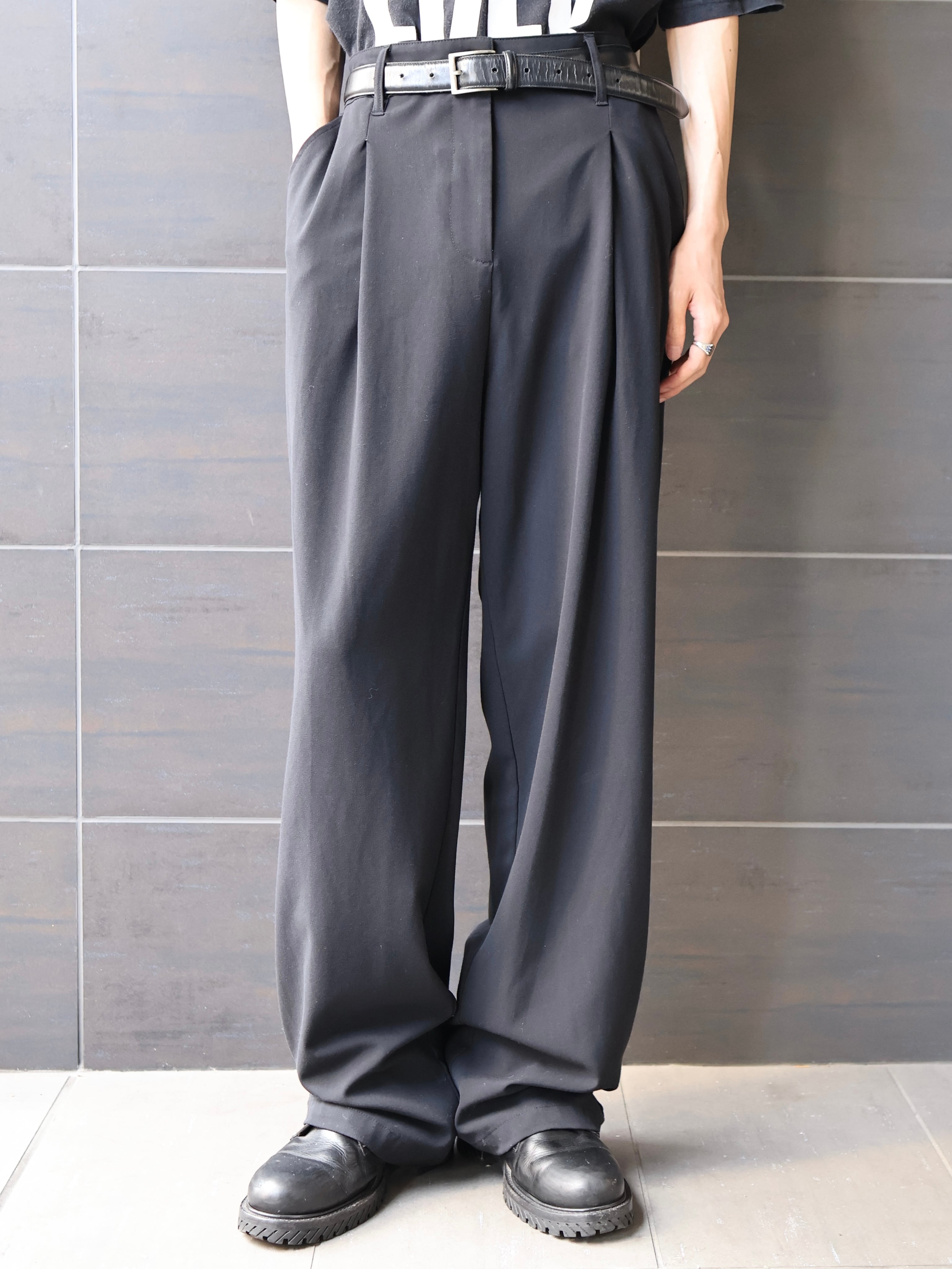 26SS/JOONE JOONAM】3/4 O-trouser | blendmarket