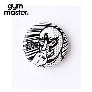 gym master ジムマスター 缶バッジ 32mm SMALL 日本製 ピンバッジ アクセサリー カスタマイズ G699690 ピース覆面レスラー