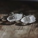 【018 Alive Collection】 水晶 鉱物原石 イヤリング 天然石 アクセサリー
