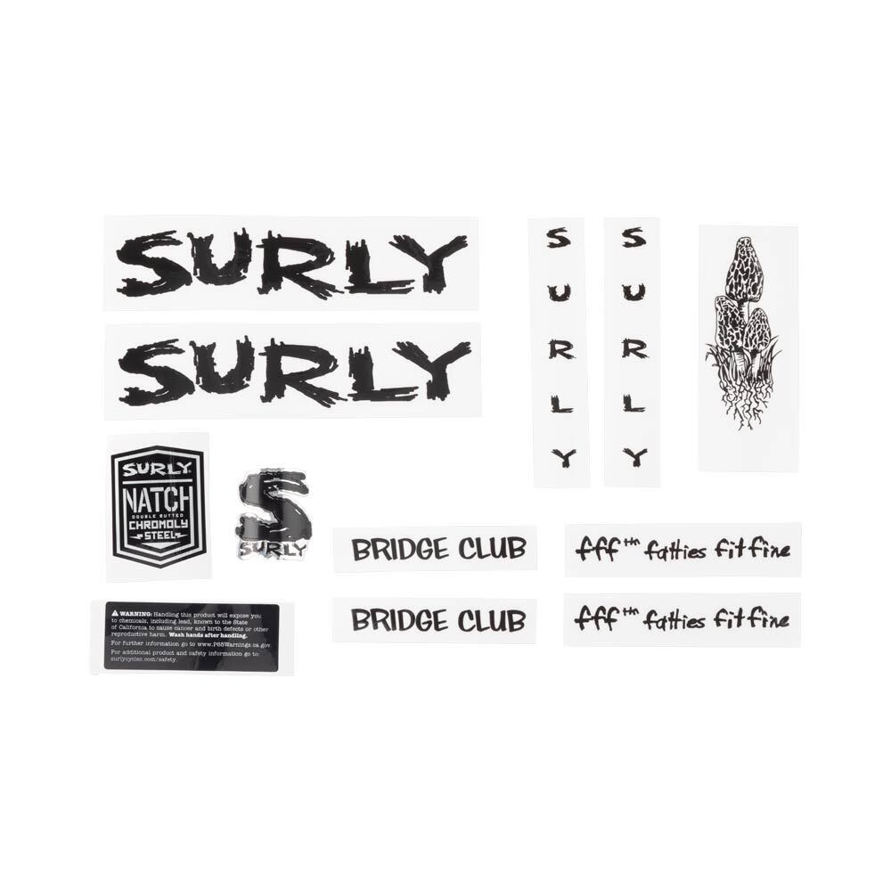 SURLY 【Krampus】クランパス Frame Decal Set フレームデカールセット