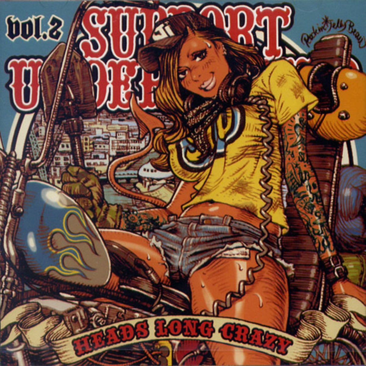 2CD] SUPPORT THE UNDERGROUND HEADS LONG CRAZY Vol.2 CD | COALTAR 