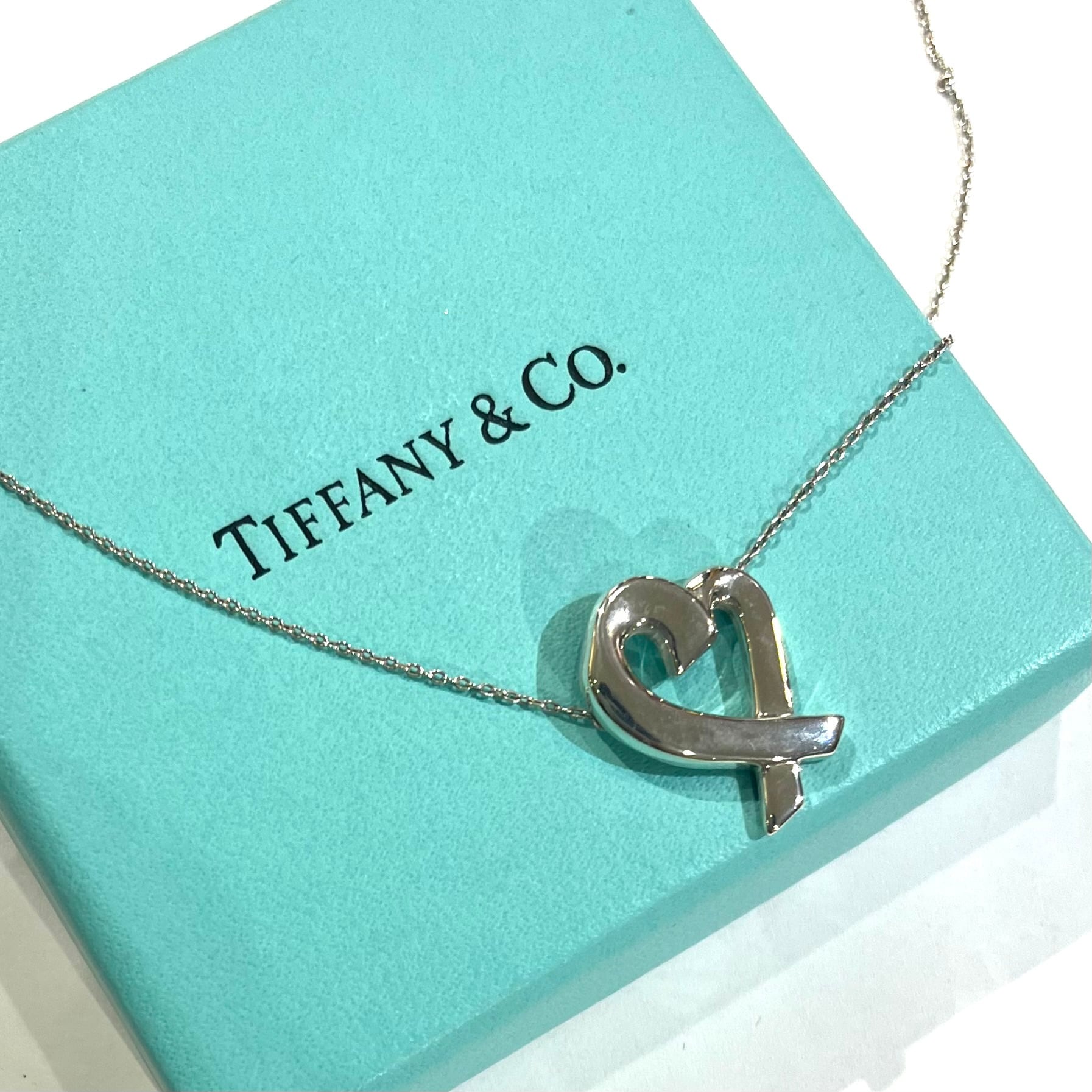 TIFFANY&CO.】2167 パロマ・ピカソ ラビングハート ネックレス