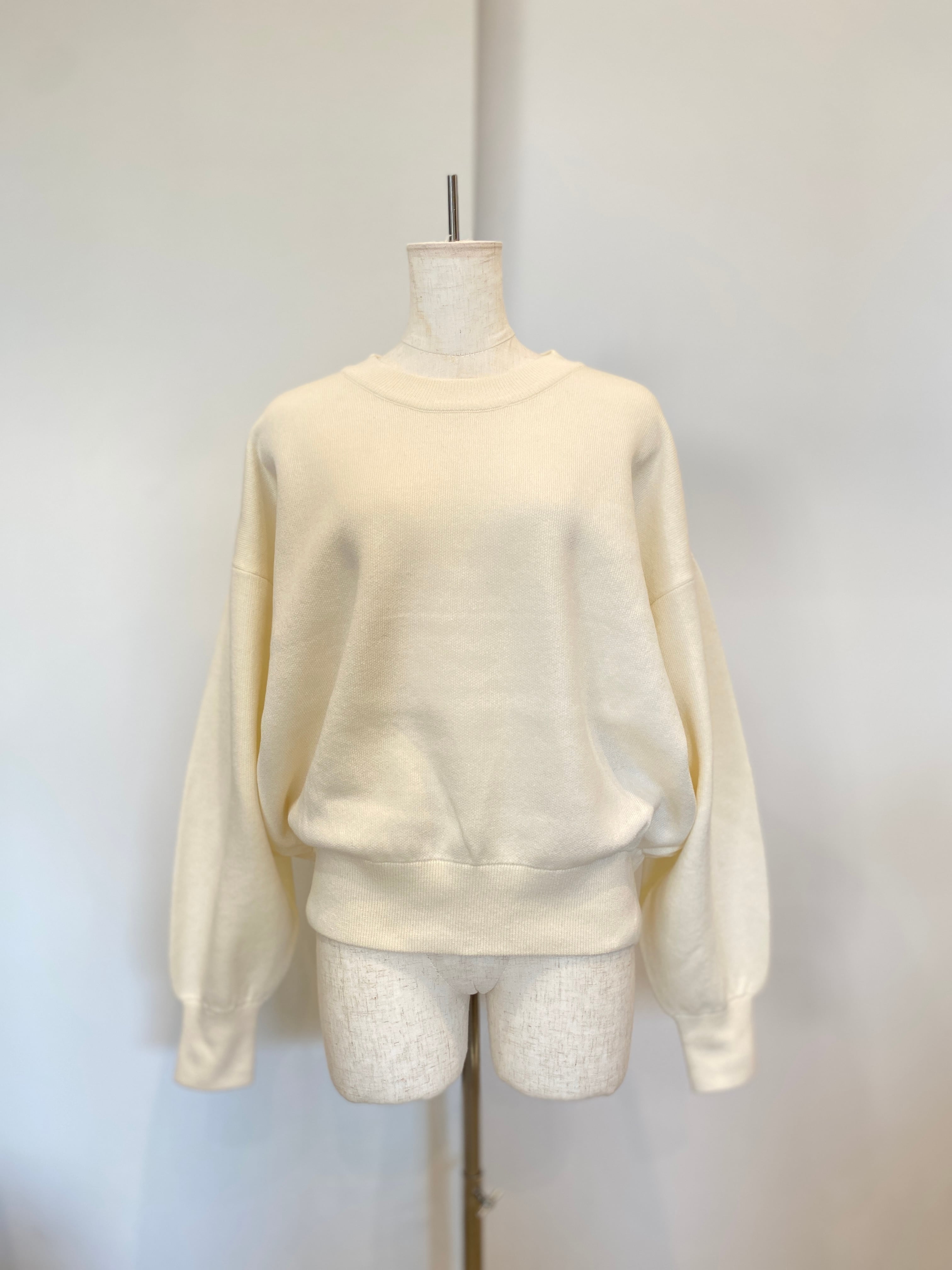 【SELECT】スウェットライクニットPO