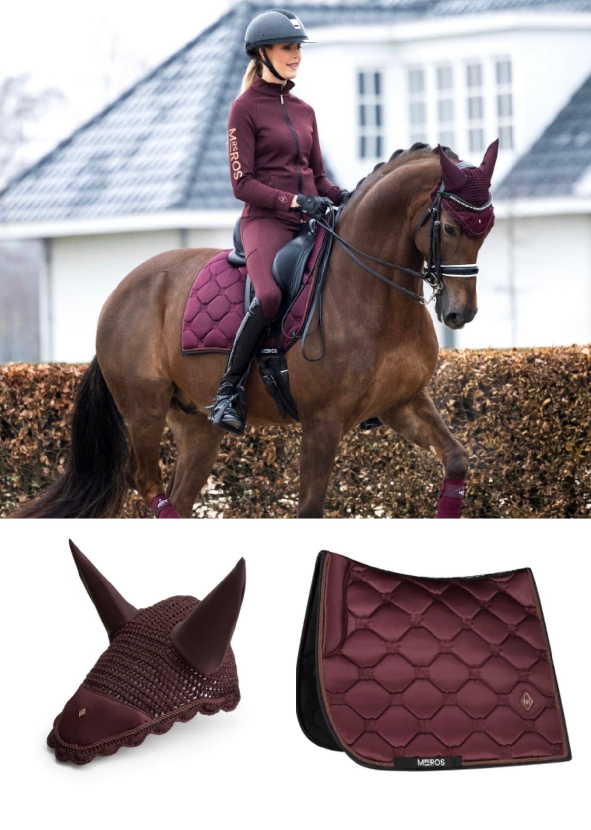 HUGO BOSS 乗馬用品 ゼッケン サドルパッド イヤーネット 馬具 馬術