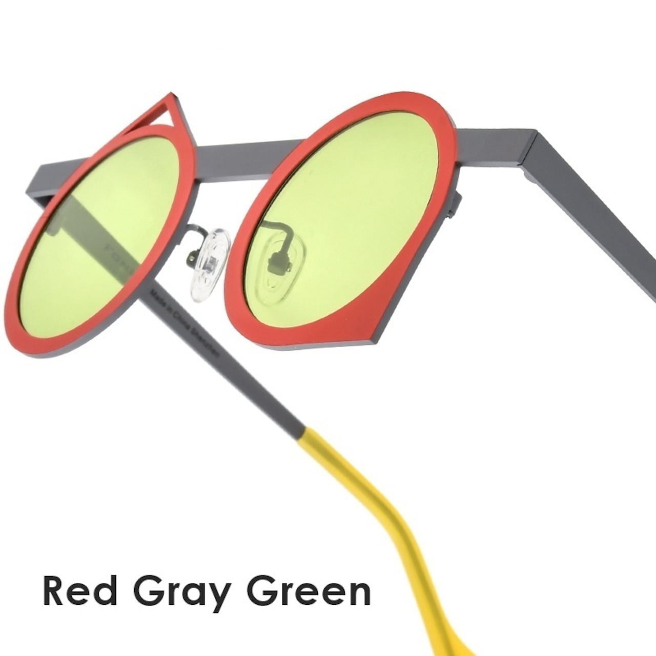 Titanium Irregular Sunglasses -round- / チタン イレギュラー サングラス -ラウンド-