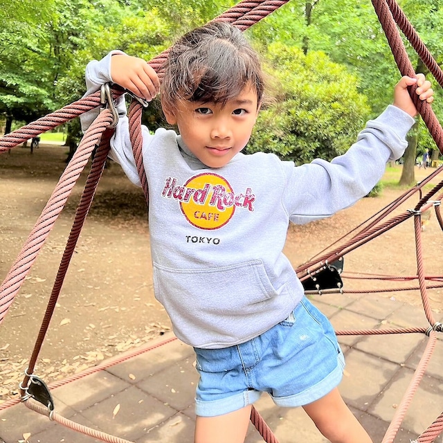 TOKYO 東京 Youth Classic Logo Hoodie Grey