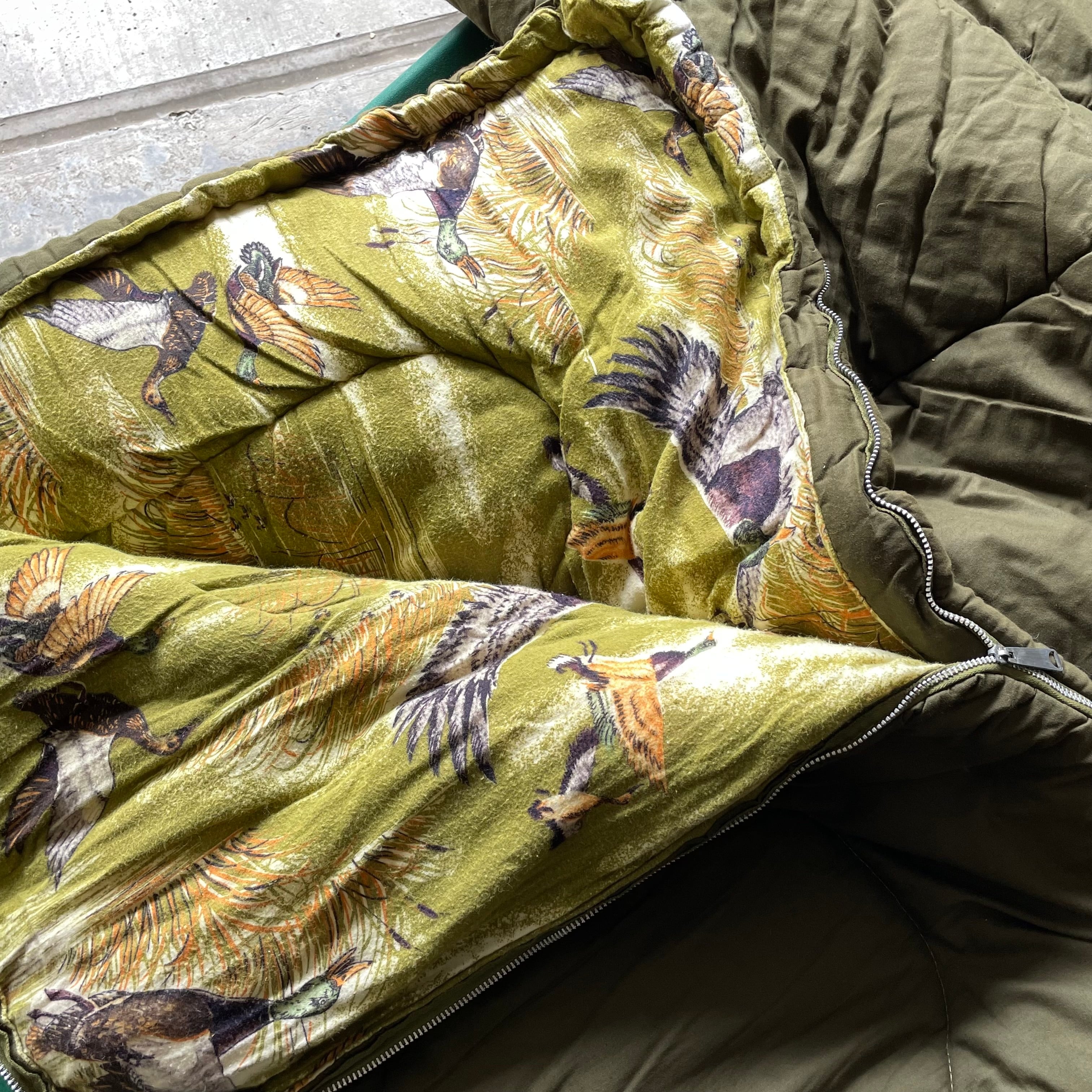 COLEMAN ビンテージ ヴィンテージ 寝袋 新品 長期保管品 グリーン コールマン ビンテージ スリーピングバッグ キャンピングカー