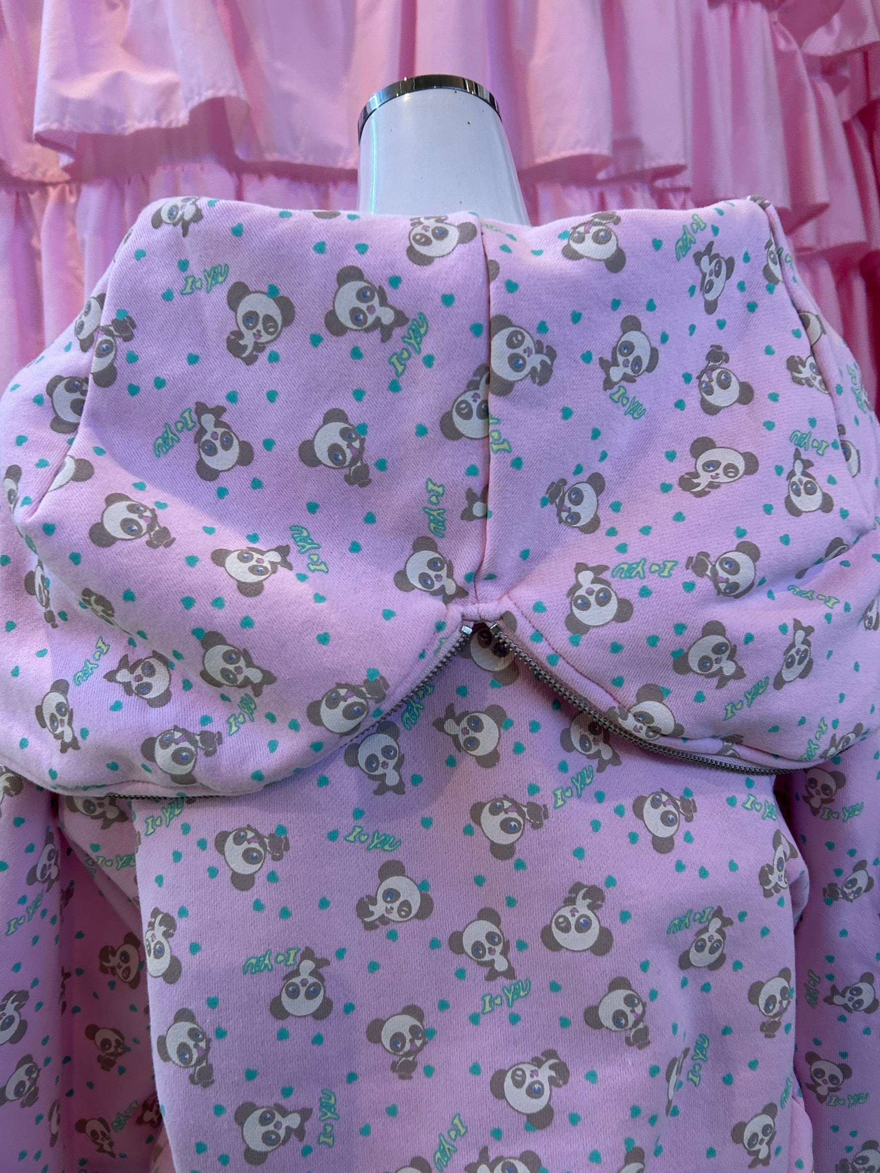 Ashley WILLIAMS BUTTERFLY HOODIE / pink panda | PAY ID