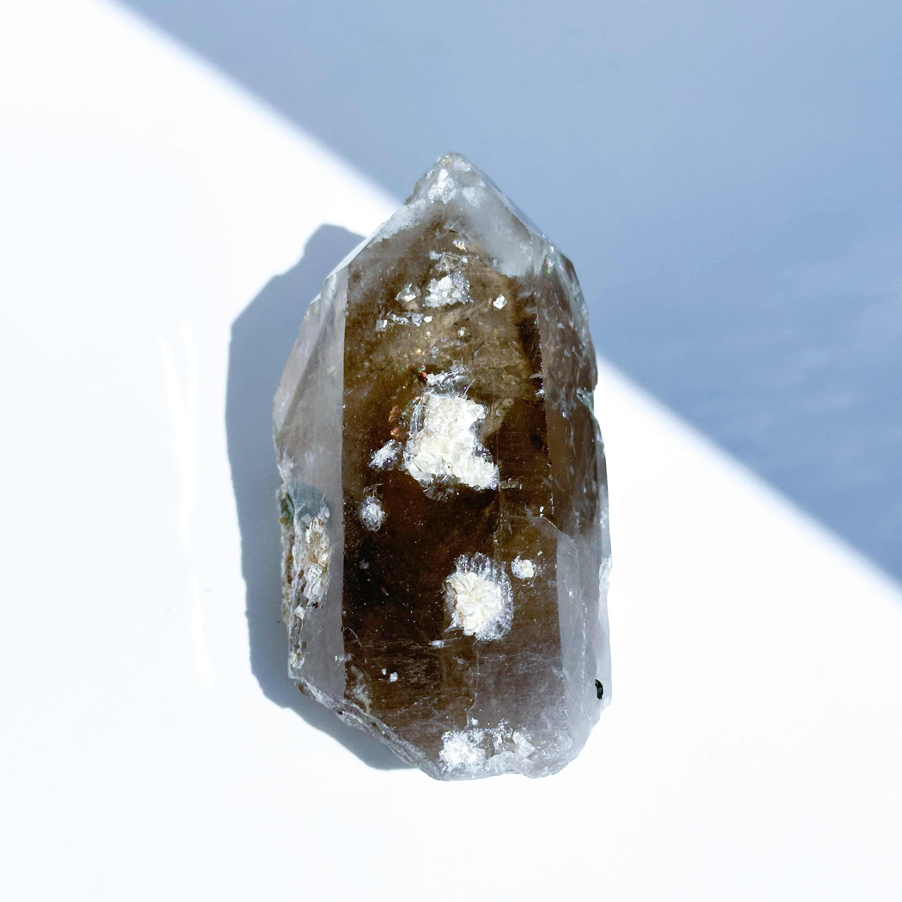 トルマリン入り◎シトリン（黄水晶） 原石03◇ Citrine ◇ 天然石