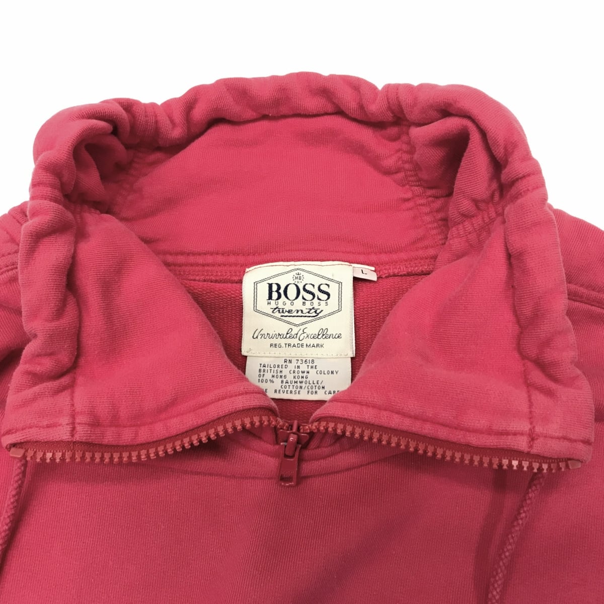 HUGO BOSS TWENTY ヒューゴ ボス 80〜90年代 モックネック ハーフ