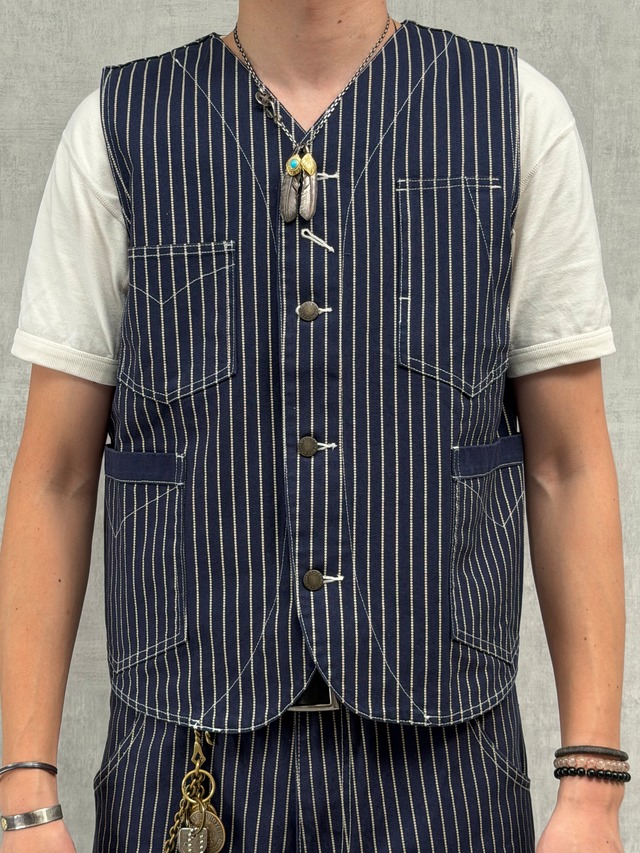 Classic Wabash Stripe Straight Pants