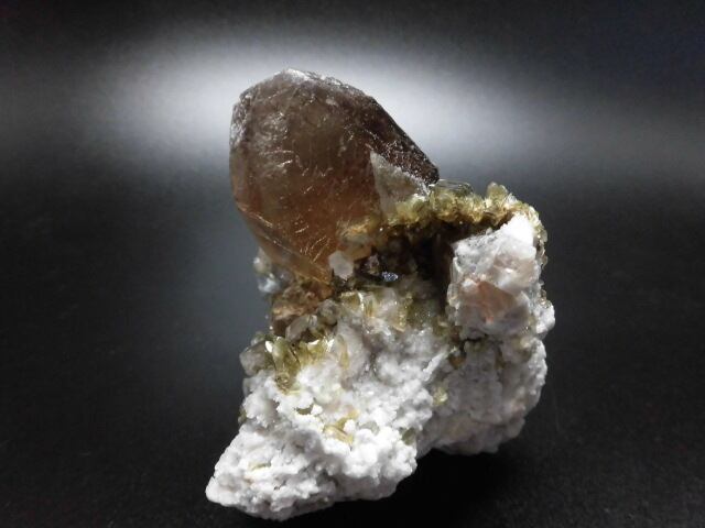 母岩付非加熱 【送料無料】【高品質】ブラジル産天然シトリン　no.3