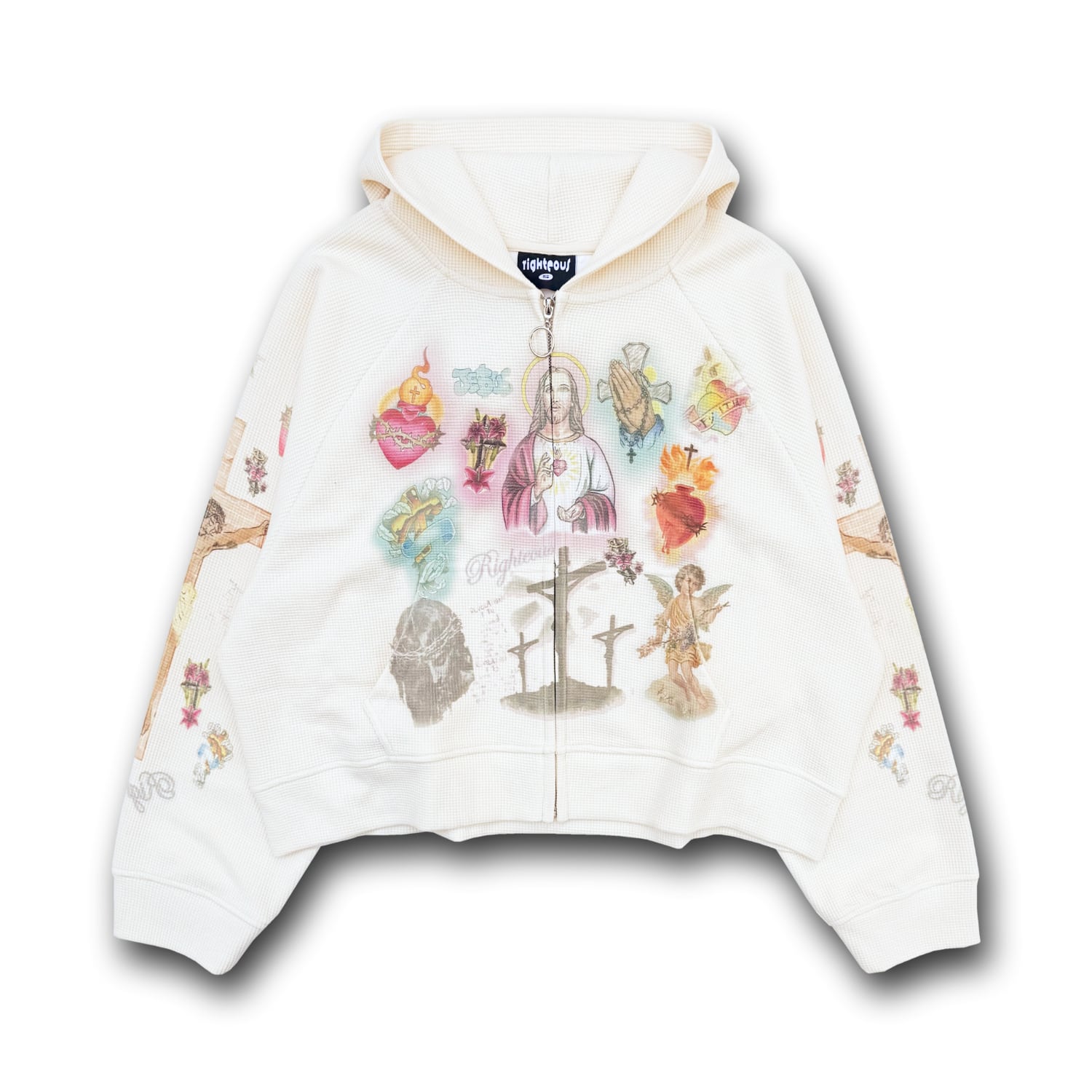 We Are Righteous / Ultimate Sacrifice Thermal Zip Up | HOLICK