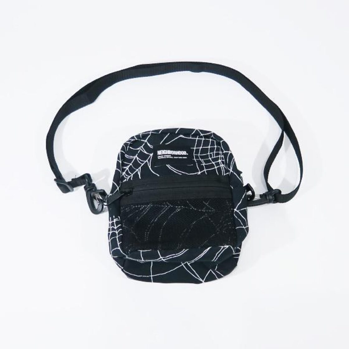NEIGHBORHOOD ネイバーフッド 23SS SPIDERWEB SHOULDER BAG 231TQNH 