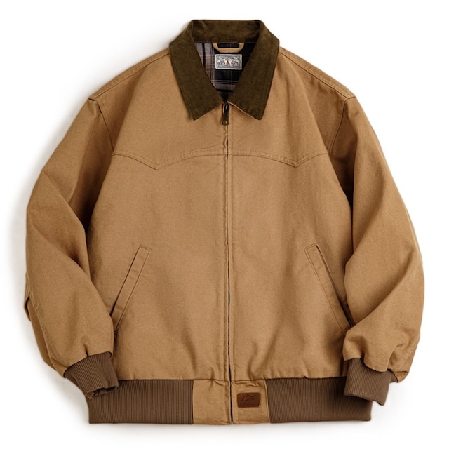 襟コーデュロイキャンバスサンタフェジャケット  A0125