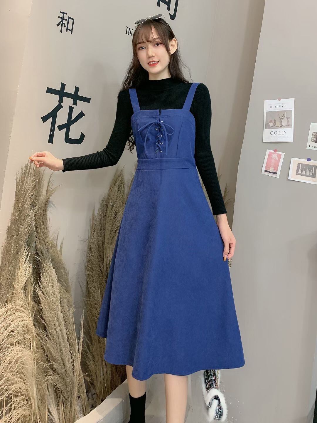 オールインワンフレアワンピース