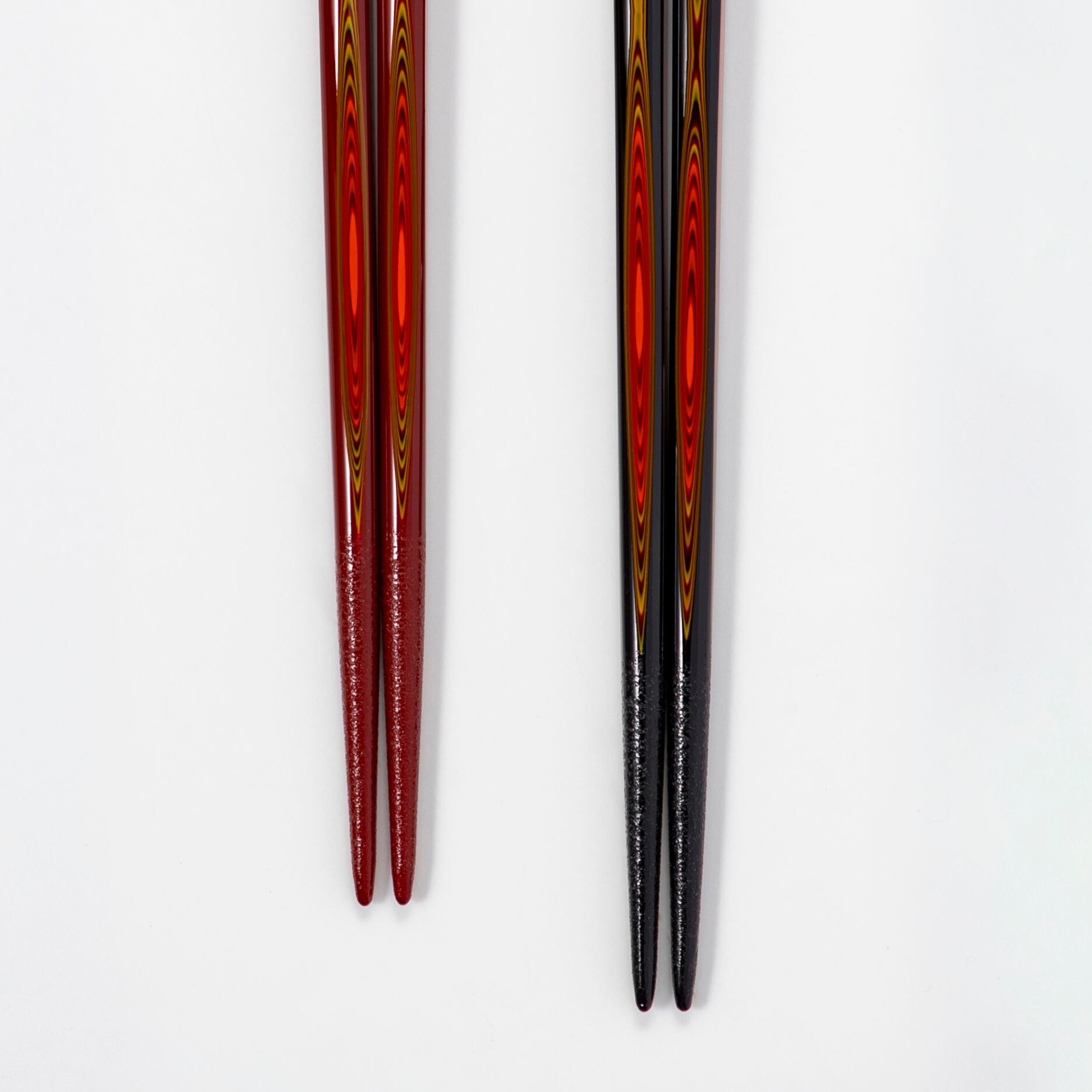 堆朱(先乾漆) 50回塗 | 輪島塗り箸 | 畑中塗箸店