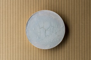 淡彩丸皿 / 田中陽子