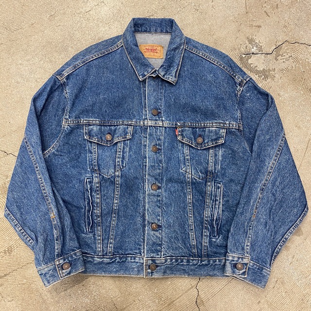 1980s  LEVI'S 70507 DENIM JACKET USA