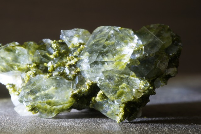トルコ産エピドート/クォーツ ⑧ Epidote / Quartz 1566