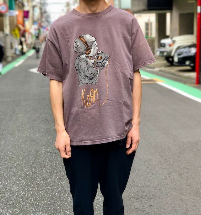 2004年コピーライト入 KORNコーン　Korn TEE  ブランコ少女　XL