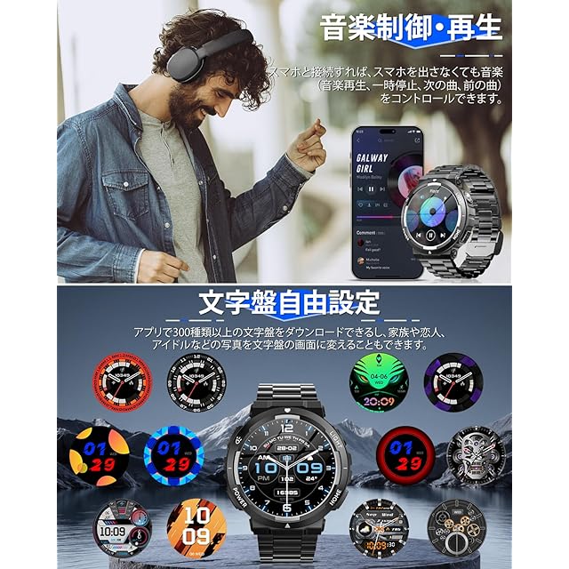 新品。未使用品】高性能スマートウオッチ スマートウォッチ【2026新 