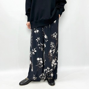 SACRA サクラ BLURRED FLORA PANTS 126606112 2026秋冬新作 [送料無料]