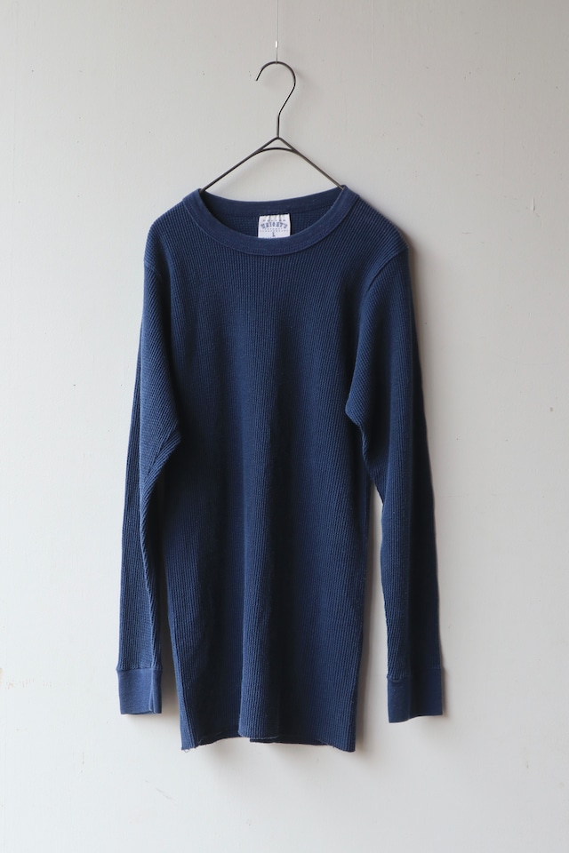 navy thermal tops - made in USA