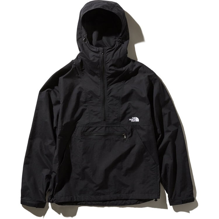 THE NORTH FACE (ザ・ノースフェイス) コンパクトアノラック (K)ブラック NP21735