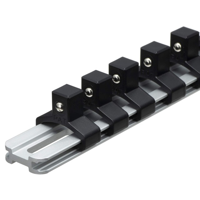 トネ(TONE) ソケットホルダー(アルミタイプ) SH1312L 差込角9.5mm(3/8") 12コマ