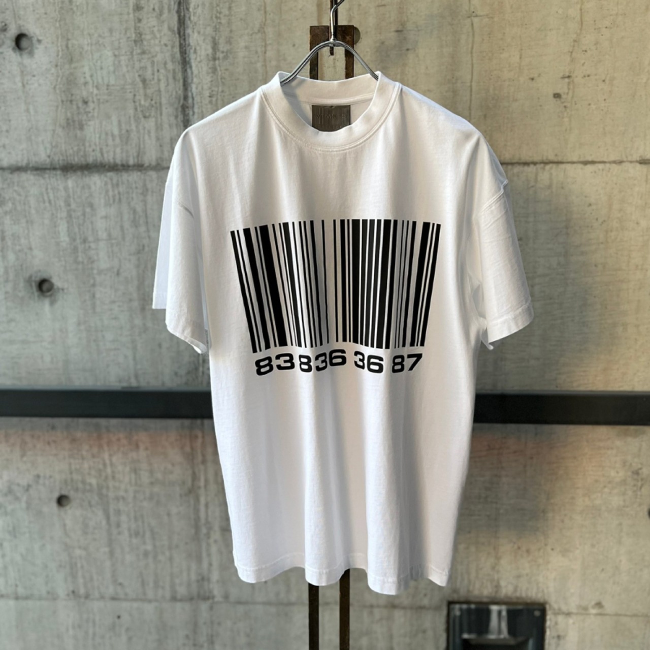 VTMNTS  BIG BARCODE T-SHIRT - 1