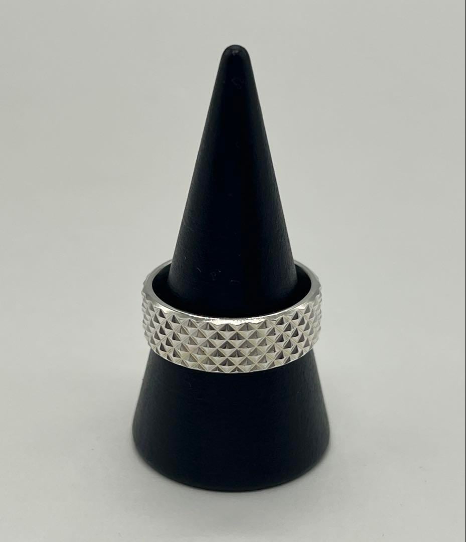 ティファニー TIFFANY ダイヤモンドポイント リング 16号 Ag925