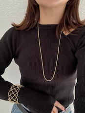 エターナルボールチェーンネックレス