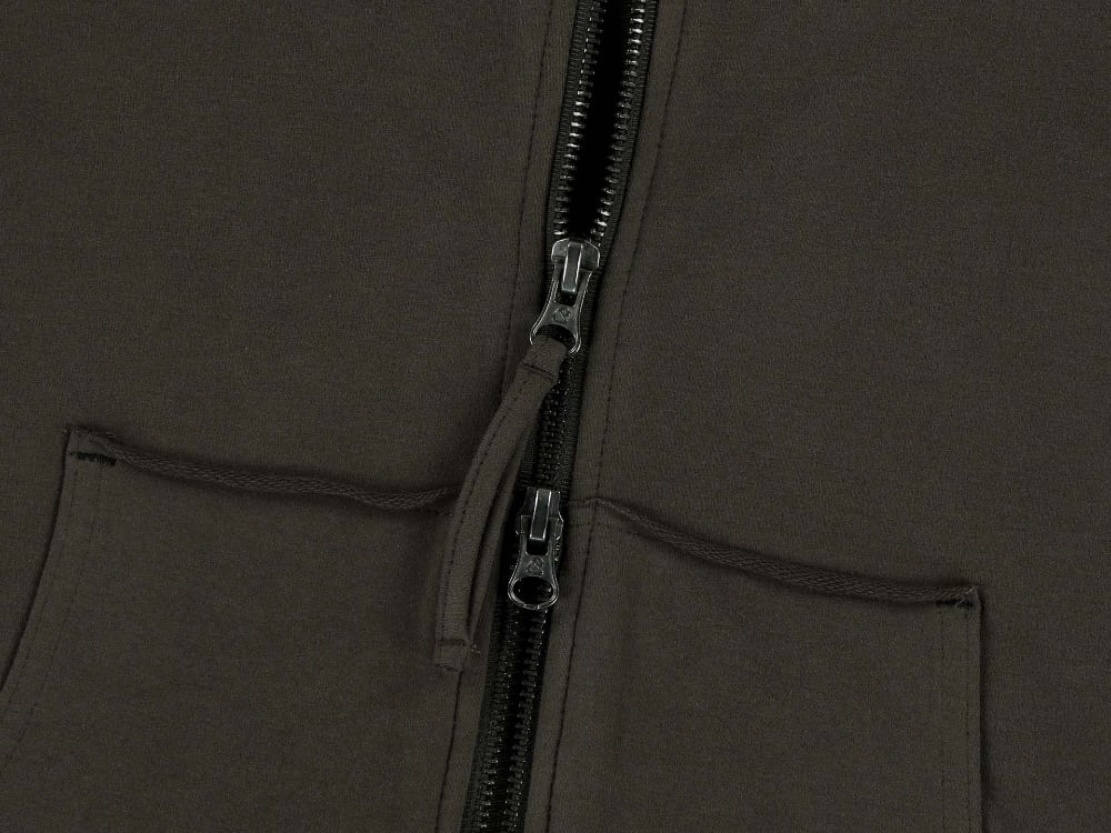 COYSEIO] STITCH HOOD ZIP-UP DARK BROWN 正規品 韓国ブランド 韓国