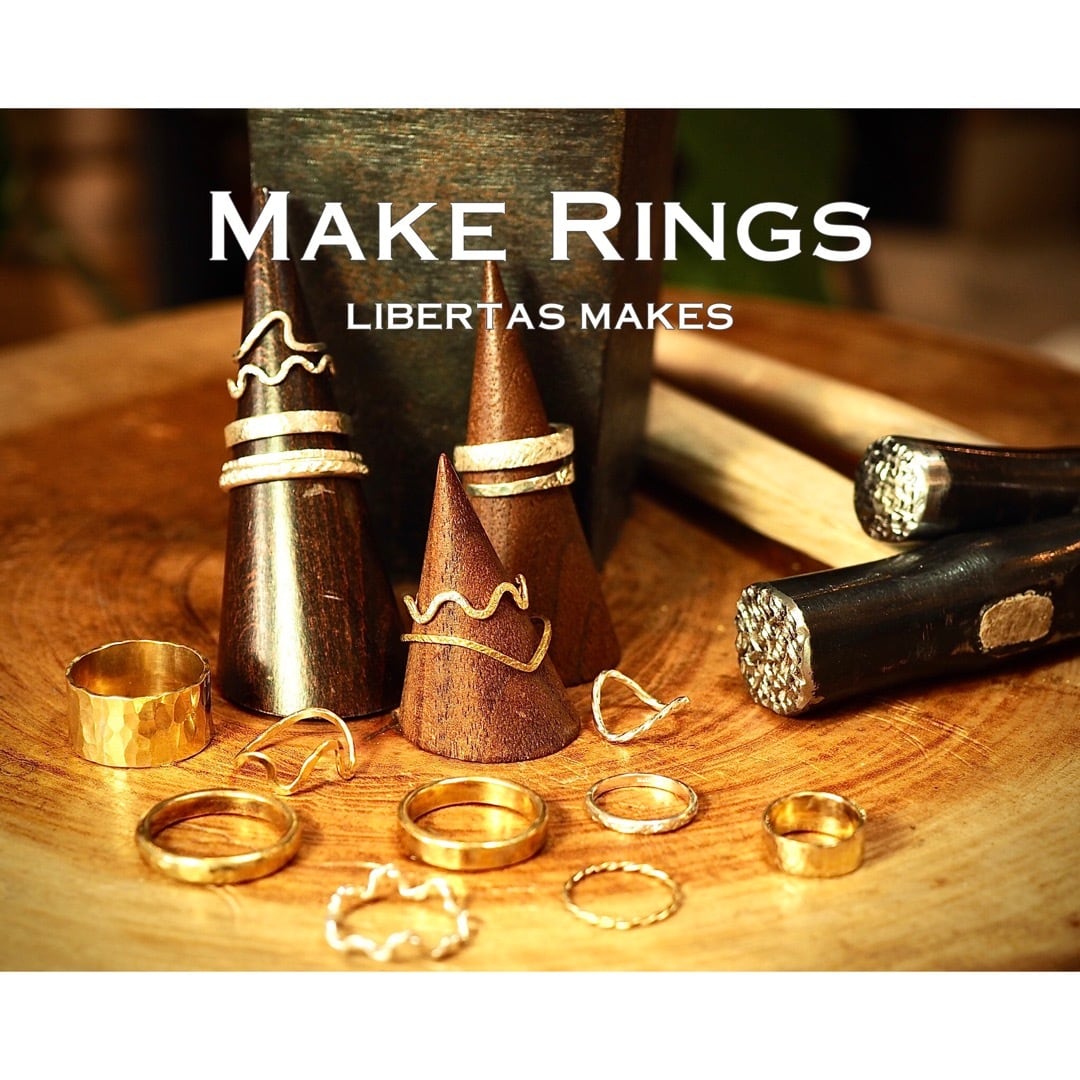 紹介ページ〉リングワークショップ「MAKE RINGS」 | LIBERTAS TOKYO