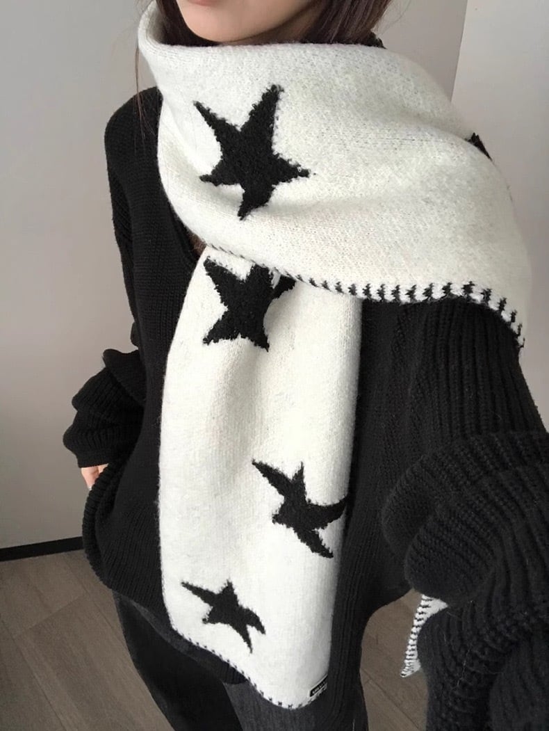 即納商品】star knit muffler | noul