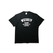WESRIV FIELD GOODS TEE / BLACK — ADULT