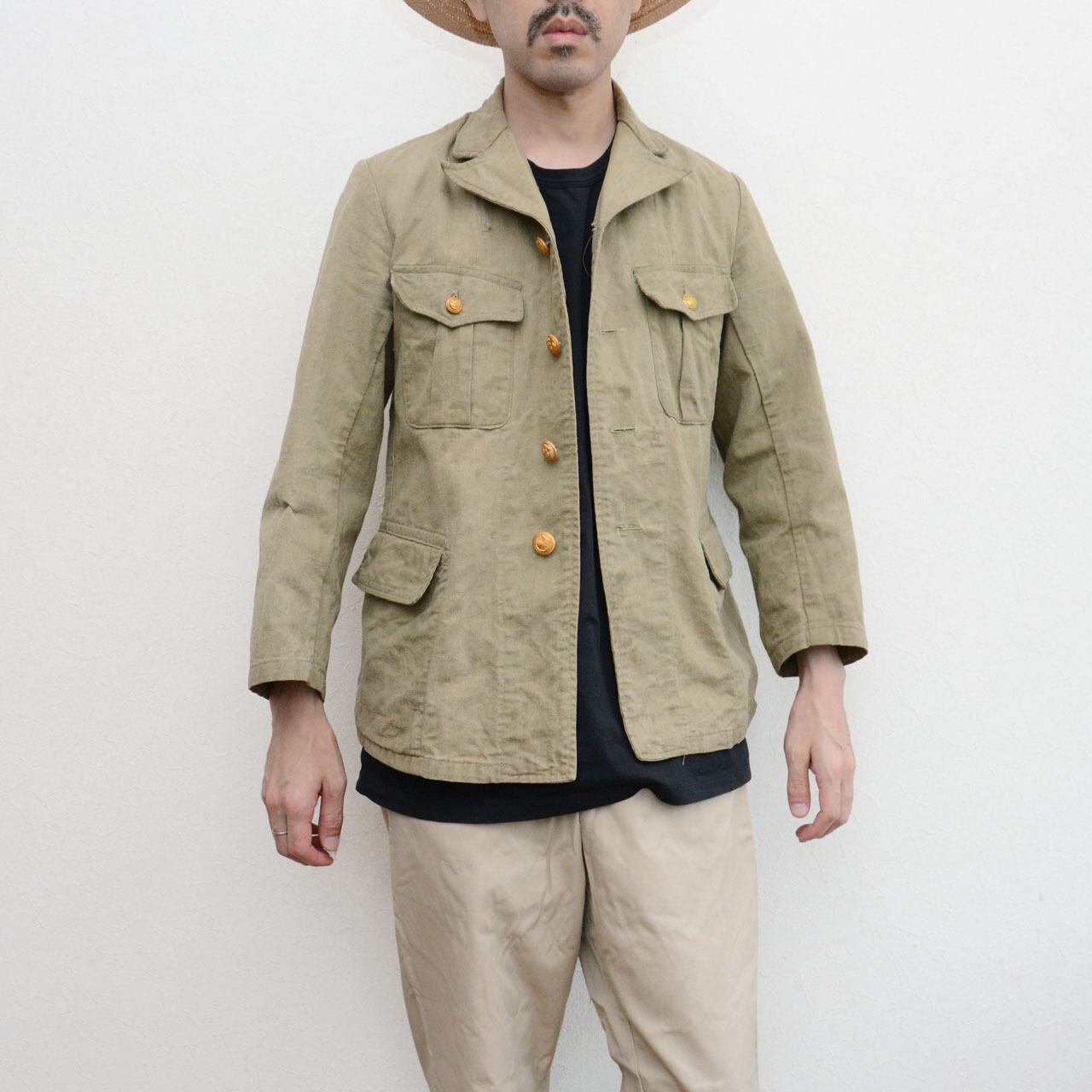 1940年代 国民服 コットンジャケット – デイリーファッションに映える