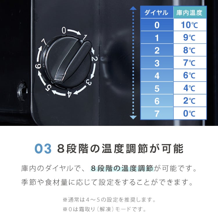 simplus ディスプレイ冷蔵庫 98L ガラストップ コンプレッサー式 温度