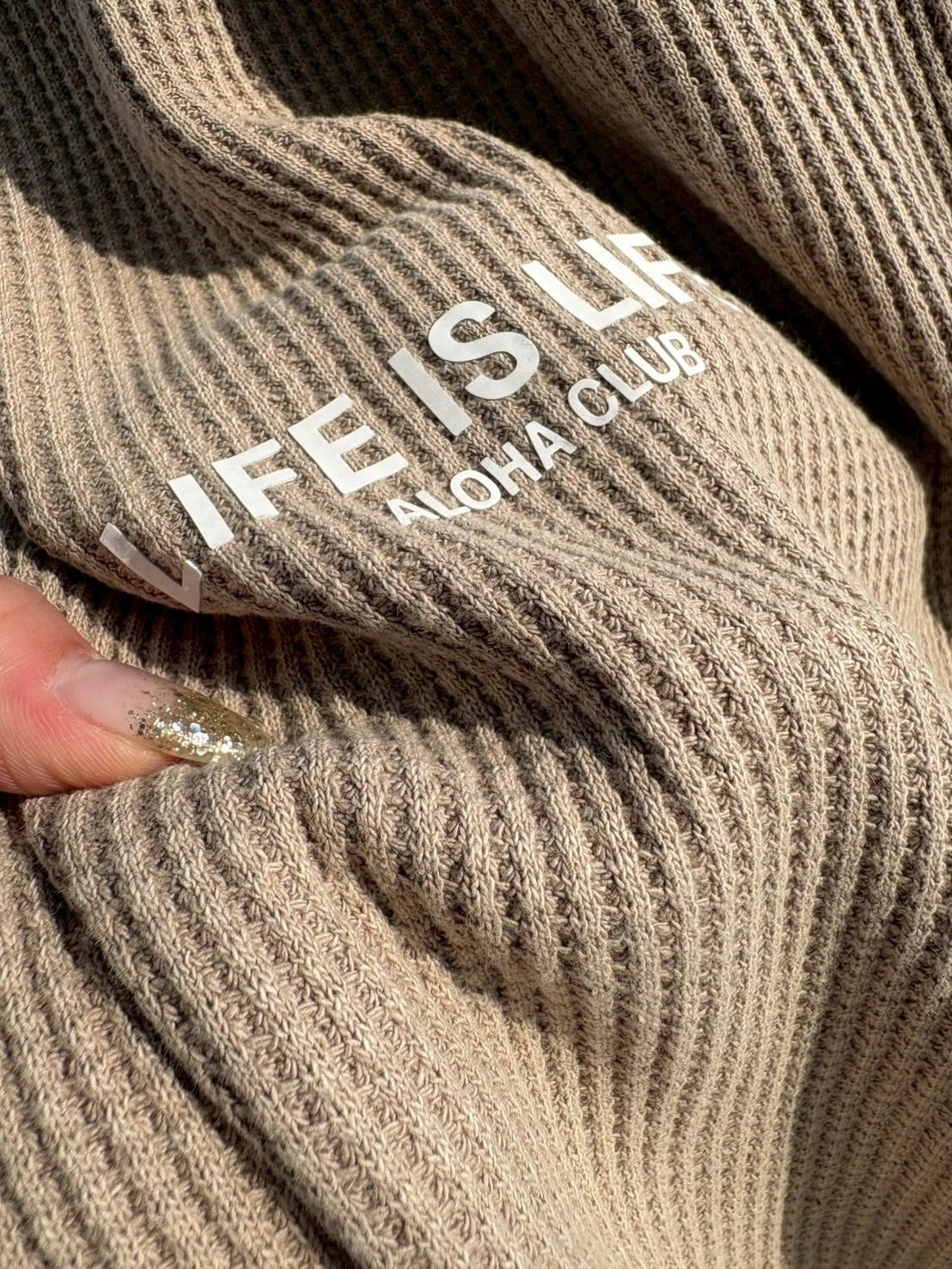 LIFE is ワッフルセットアップ ¥20,700+tax