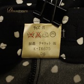 社交ダンス 衣装 Chacott チャコット スカート 巻きスカート レッスンウェア ブラック系 ドット柄 水玉 リボン モノトーン モノクロ 黒 白 ホワイト系 華やか かわいい おしゃれ 上品 大人っぽい ダンス 練習 レッスン ダンス衣装 練習着 社交ダンス衣装 ラテン ラインストーン