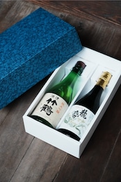 【お中元・プレゼント用】龍勢・竹鶴 純吟セット【のし・包装可能】