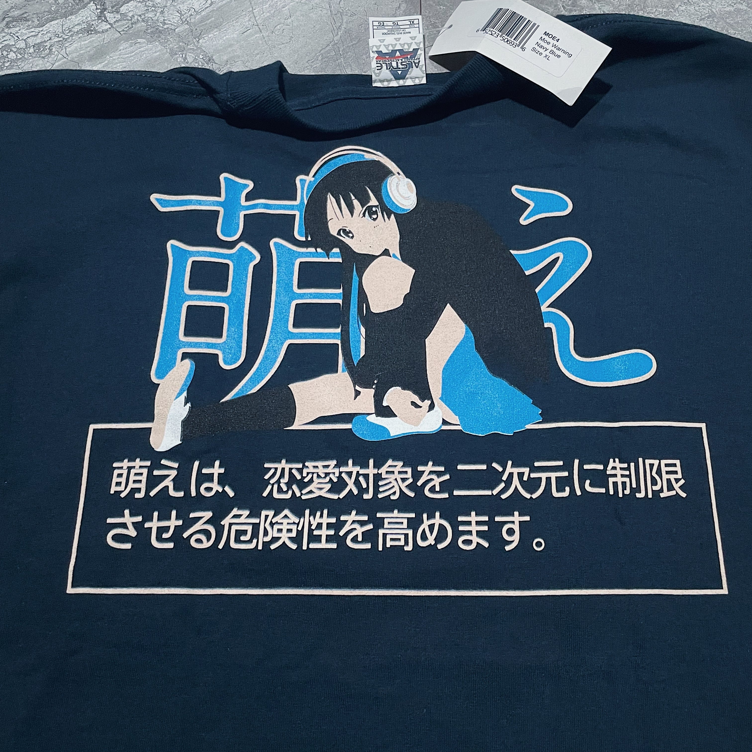 10s けいおん(萌えワーニング) “XLのフラッシャー付きデッドストック(普通に探して手に入る個体ではない)”