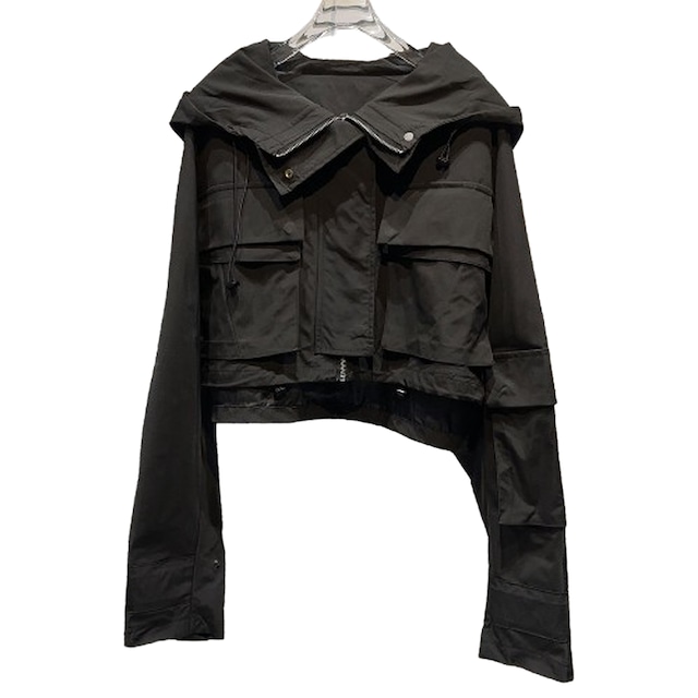 Short hooded jacket 1279