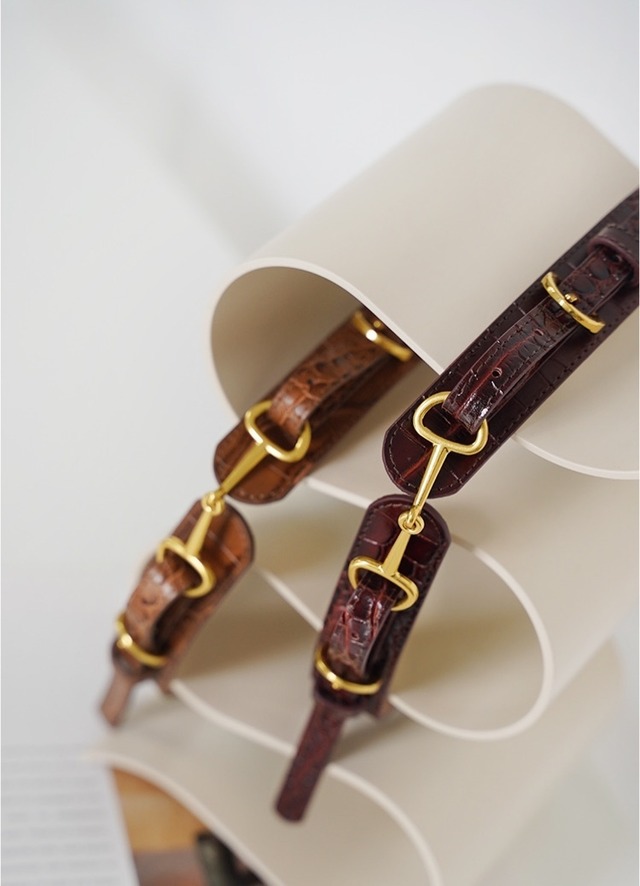 リアルレザーベルト / 3COLOR